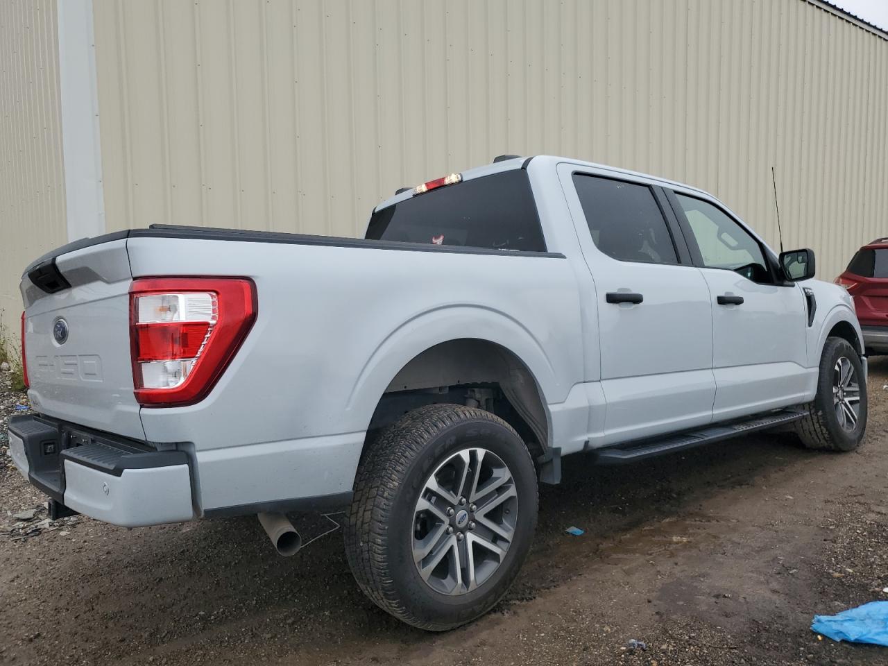 2022 Ford F-150 VIN 1FTEW1C5XNKD38910 Copart auction photo, side / undercarriage damage thumbnail 3