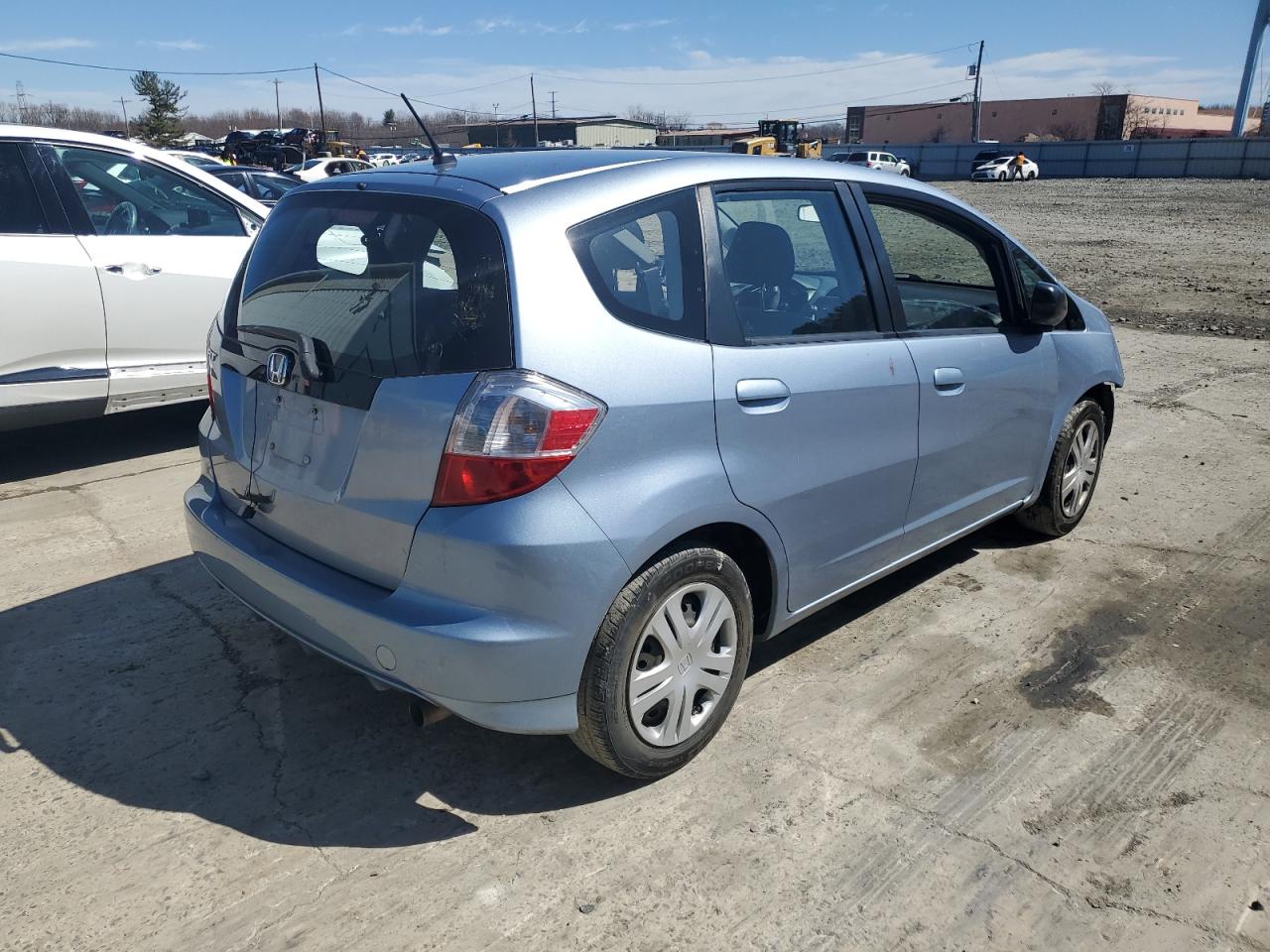 2011 Honda Fit VIN JHMGE8H32BC010199 Copart auction photo, front end damage thumbnail 3