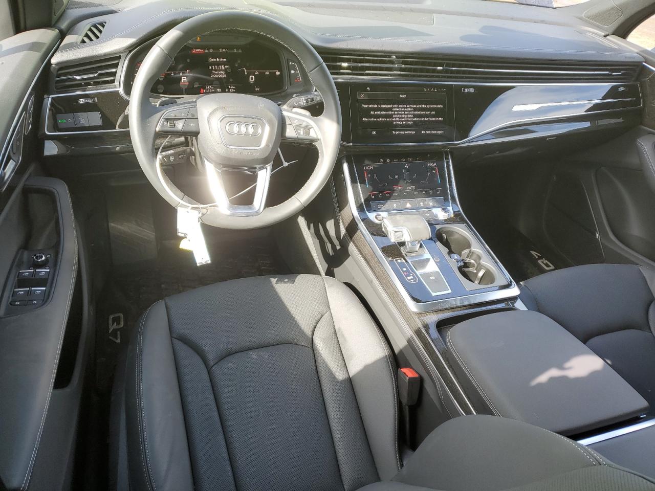 2025 Audi Q7 VIN WA1LVBF75SD008924 Copart auction photo, side / front end damage thumbnail 8