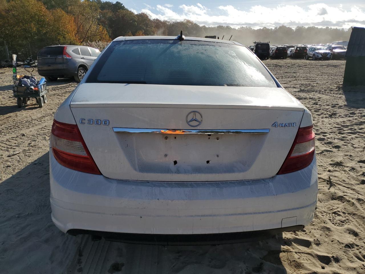 2011 Mercedes-Benz C-klasse VIN WDDGF8BBXBR156822 Copart auction photo, mechanical / front end damage thumbnail 6