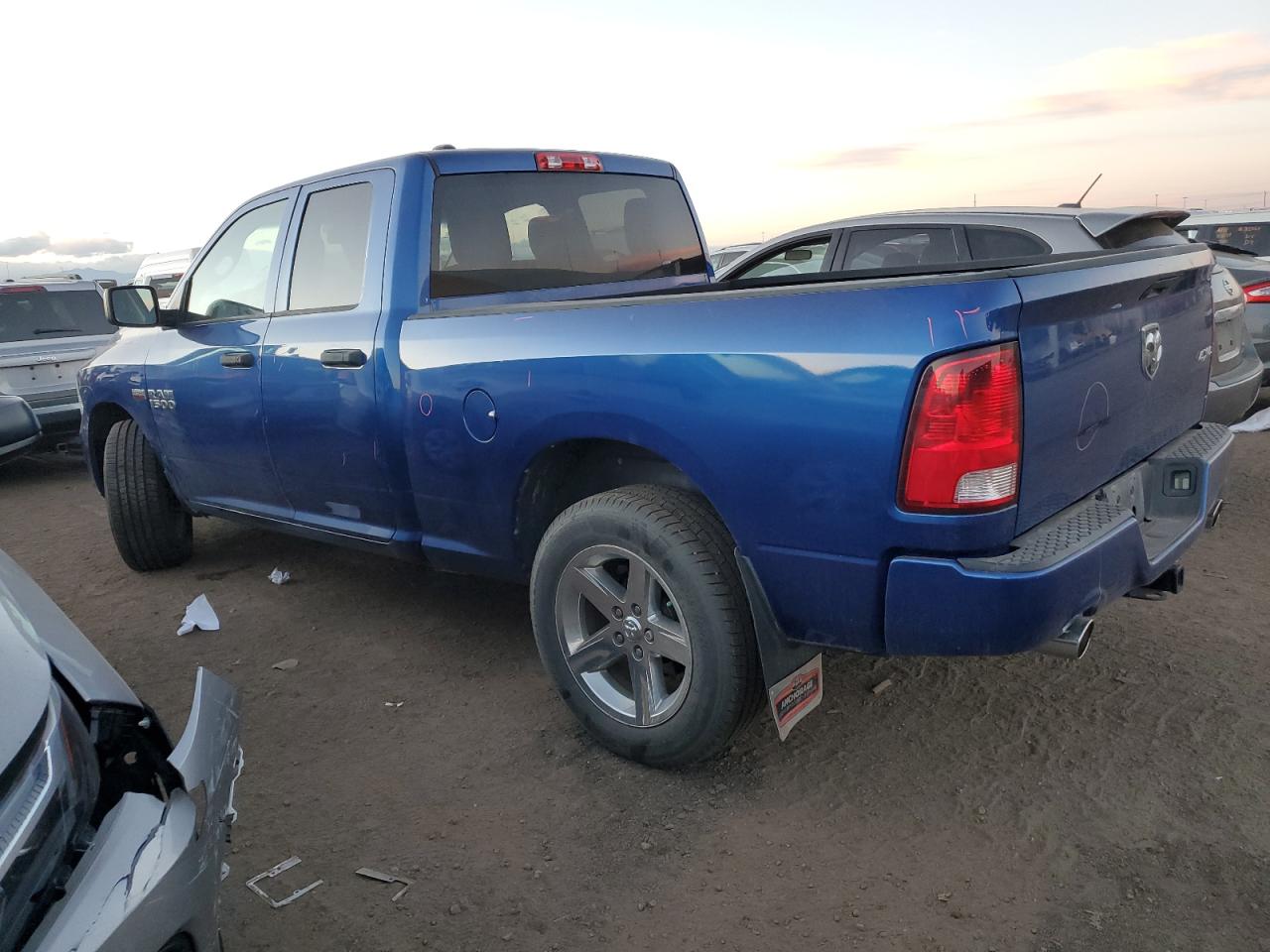 2014 RAM 1500 VIN 1C6RR7FTXES225908 Copart auction photo, minor dent/scratches damage thumbnail 2