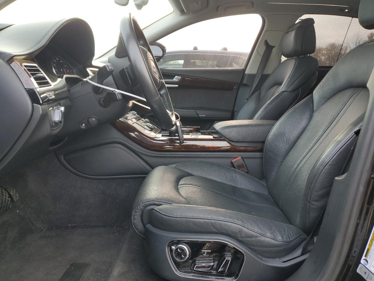 2018 Audi A8 VIN WAU44AFD3JN000839 Copart auction photo, front end / side damage thumbnail 7