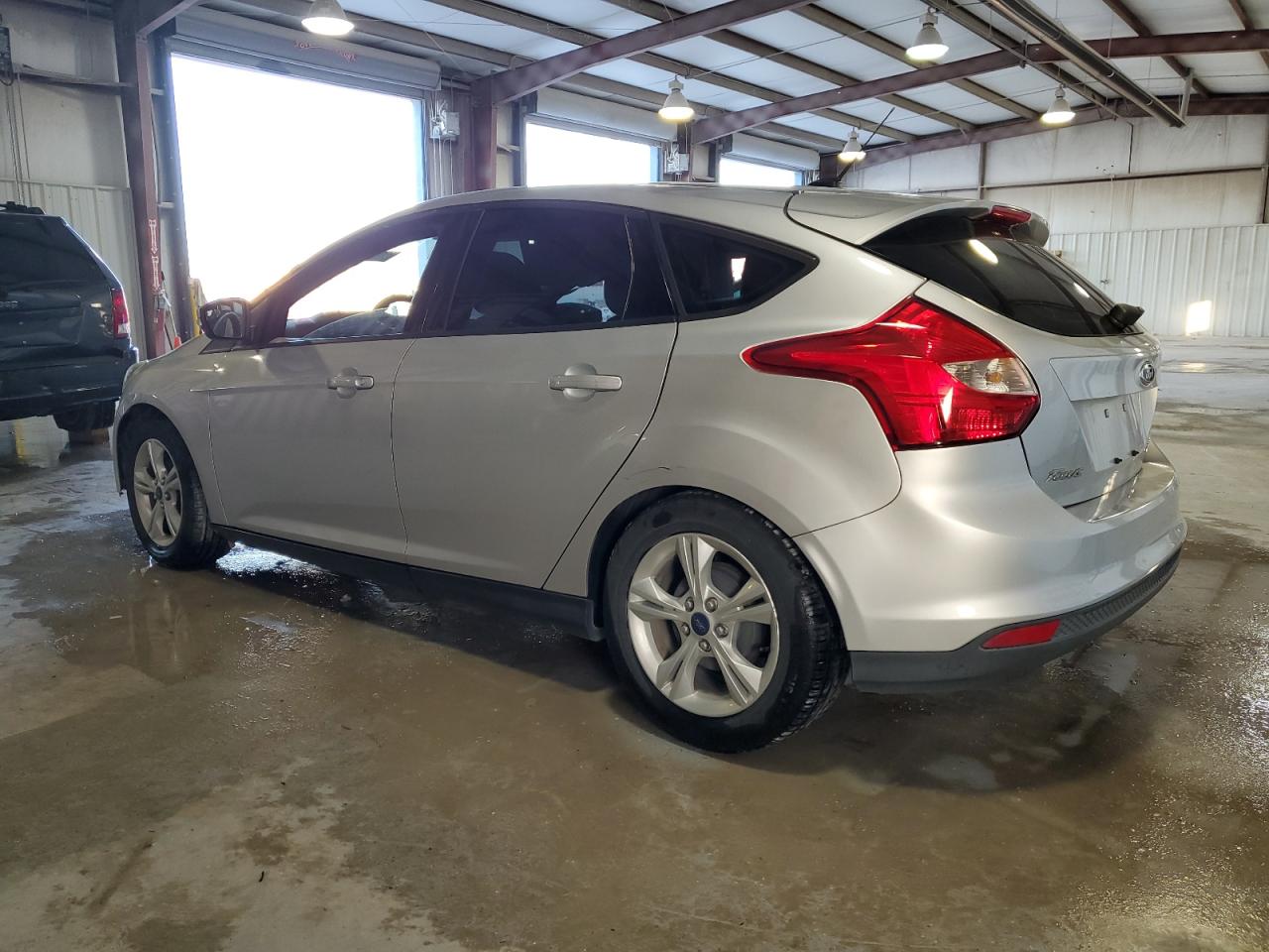 2014 Ford Focus VIN 1FADP3K27EL372153 Copart auction photo, side / rear end damage thumbnail 2