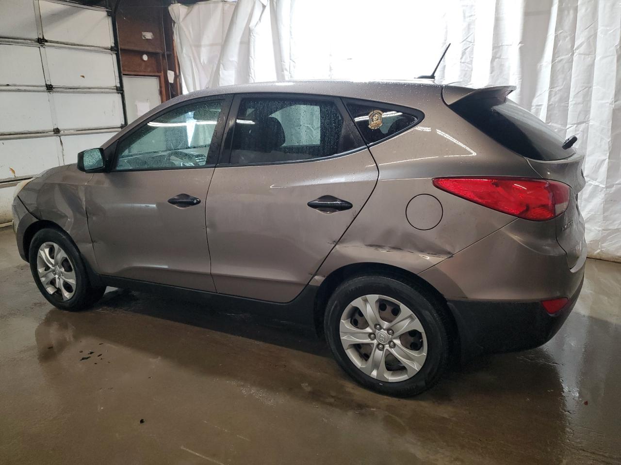 2012 Hyundai Tucson VIN KM8JT3AB0CU507356 Copart auction photo, side damage thumbnail 2