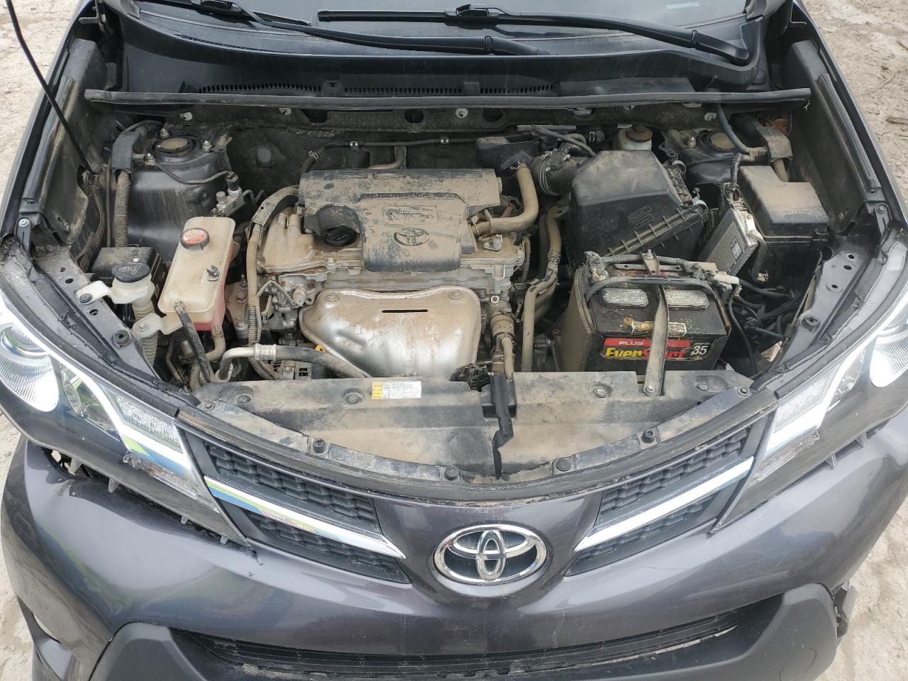 2015 Toyota RAV 4 VIN JTMZFREV6FJ056266 Copart auction photo, front end / rear end damage thumbnail 13