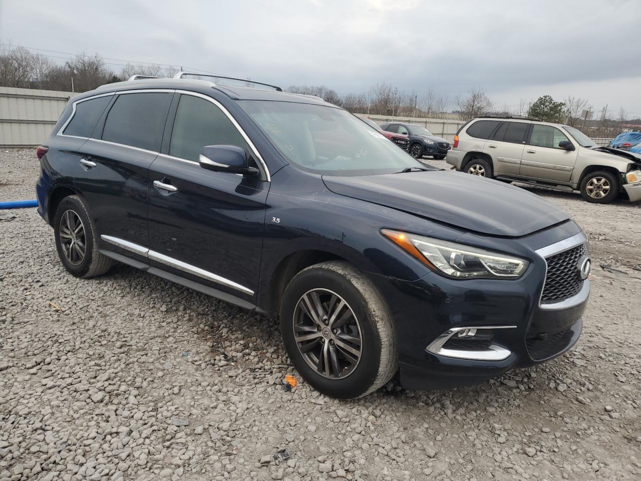 2018 Infiniti QX60 VIN 5N1DL0MN5JC524223 Copart auction photo, undercarriage damage thumbnail 4
