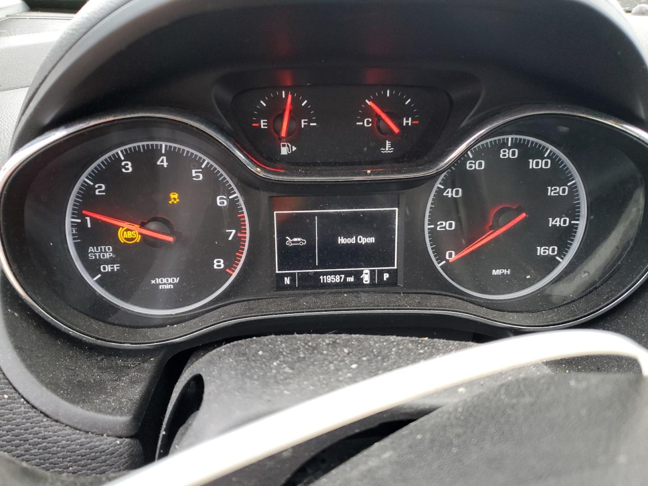 2019 Chevrolet Cruze VIN 1G1BE5SM8K7114984 Copart auction photo, front end / side damage thumbnail 9