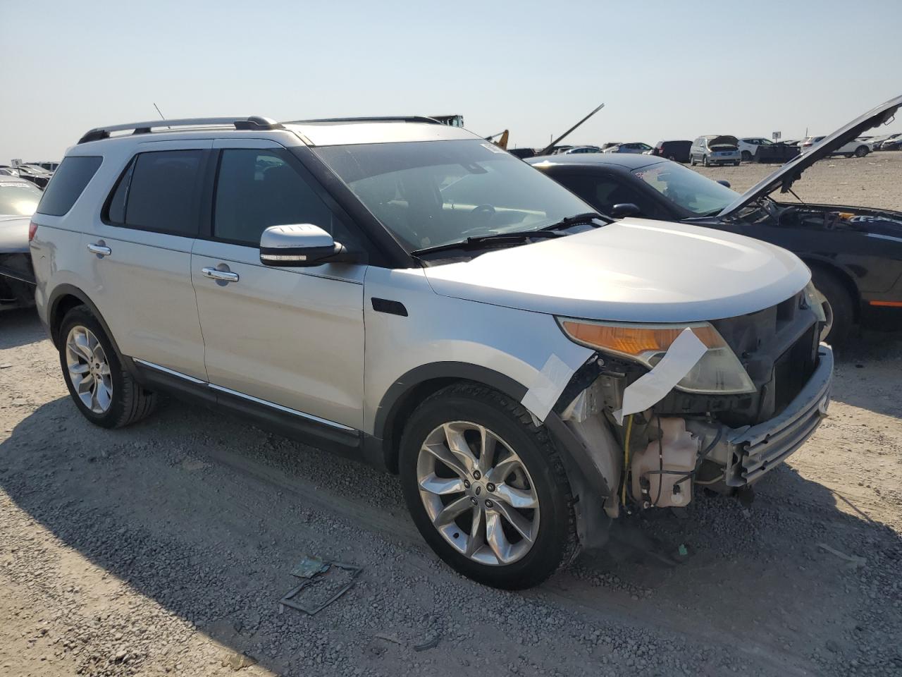 2013 Ford Explorer VIN 1FM5K7F86DGB19752 Copart auction photo, undercarriage damage thumbnail 4