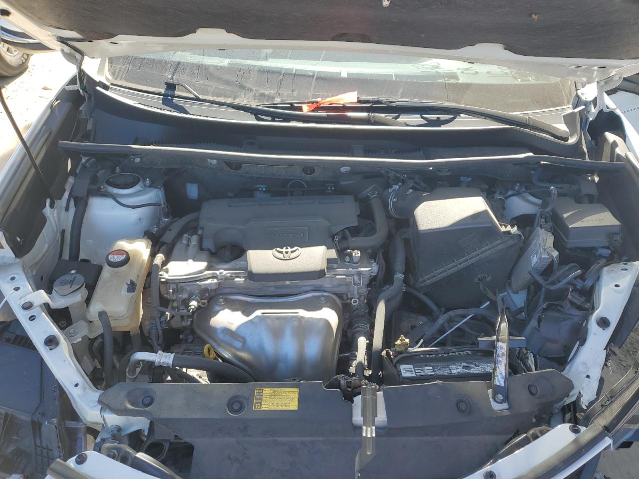2015 Toyota RAV 4 VIN JTMWFREV2FD055844 Copart auction photo, front end / side damage thumbnail 12
