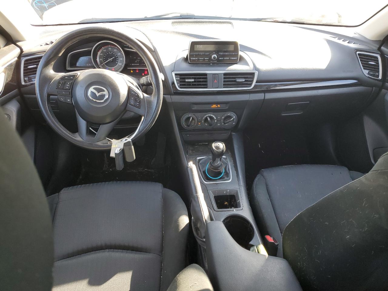 2014 Mazda 3 VIN JM1BM1U73E1112822 Copart auction photo, front end damage thumbnail 8