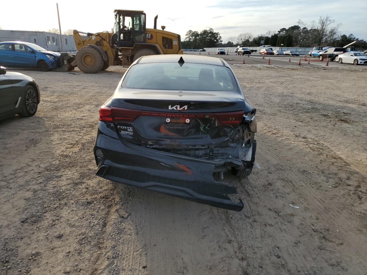 2023 KIA Forte VIN 3KPF24AD8PE555485 Copart auction photo, rear end damage thumbnail 6