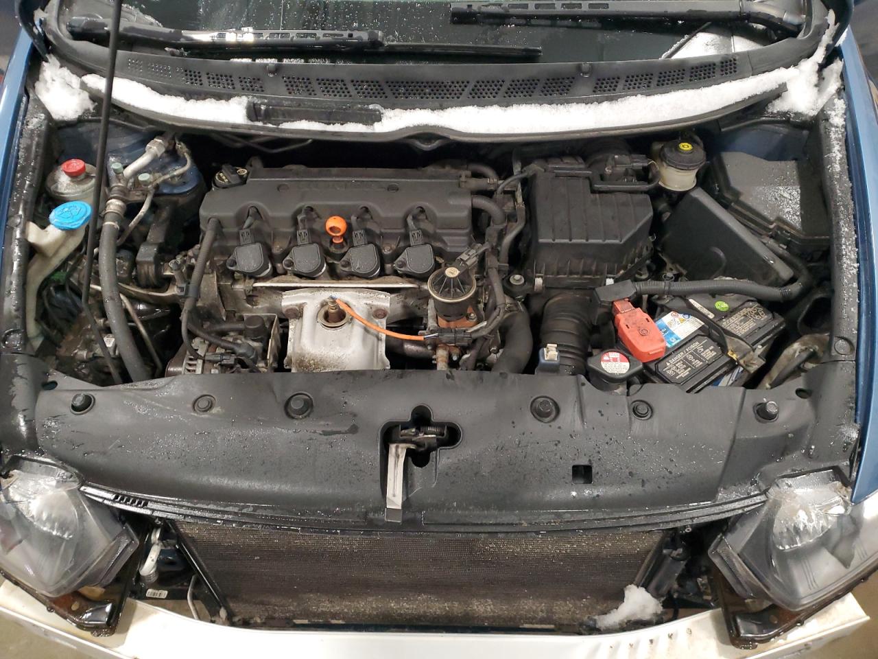 2010 Honda Civic VIN 2HGFG1B88AH508021 Copart auction photo, side / front end damage thumbnail 11