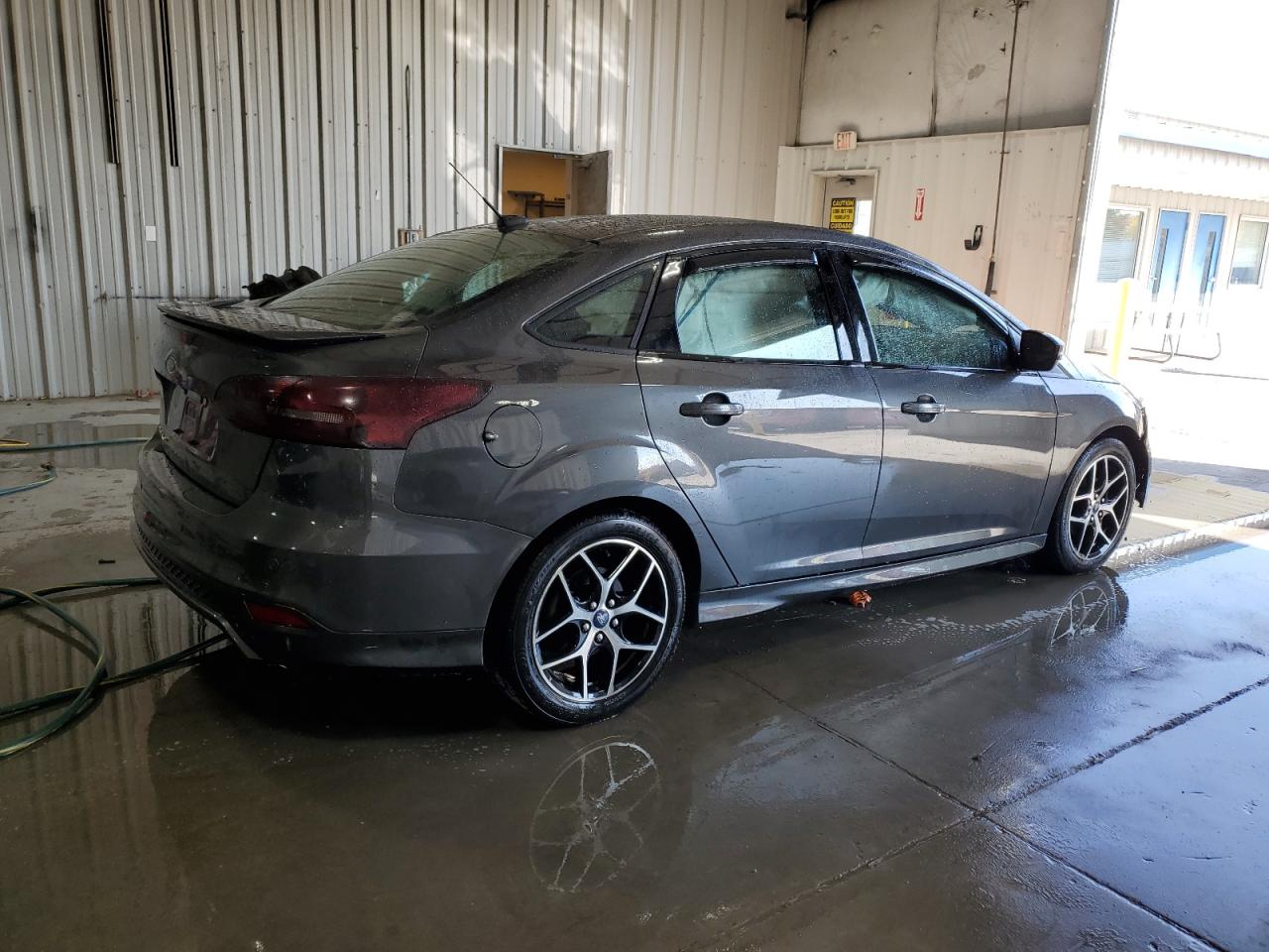 2017 Ford Focus VIN 1FADP3H27HL250923 Copart auction photo, front end damage thumbnail 3