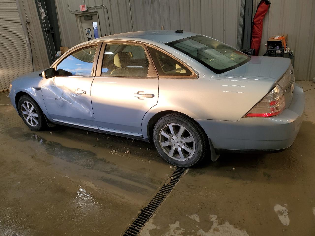 2008 Ford Taurus VIN 1FAHP24W48G166636 Copart auction photo, side damage thumbnail 2