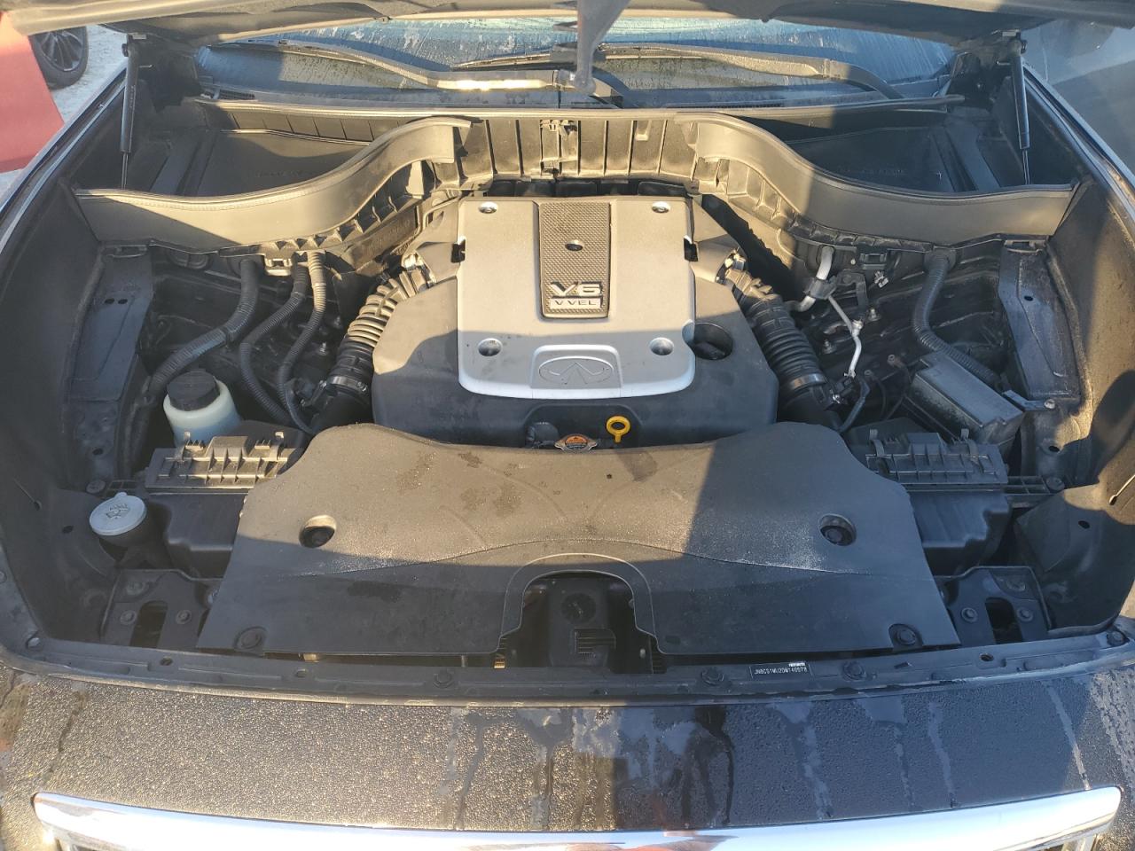 2013 Infiniti FX VIN JN8CS1MU2DM140578 Copart auction photo, water/flood damage thumbnail 12