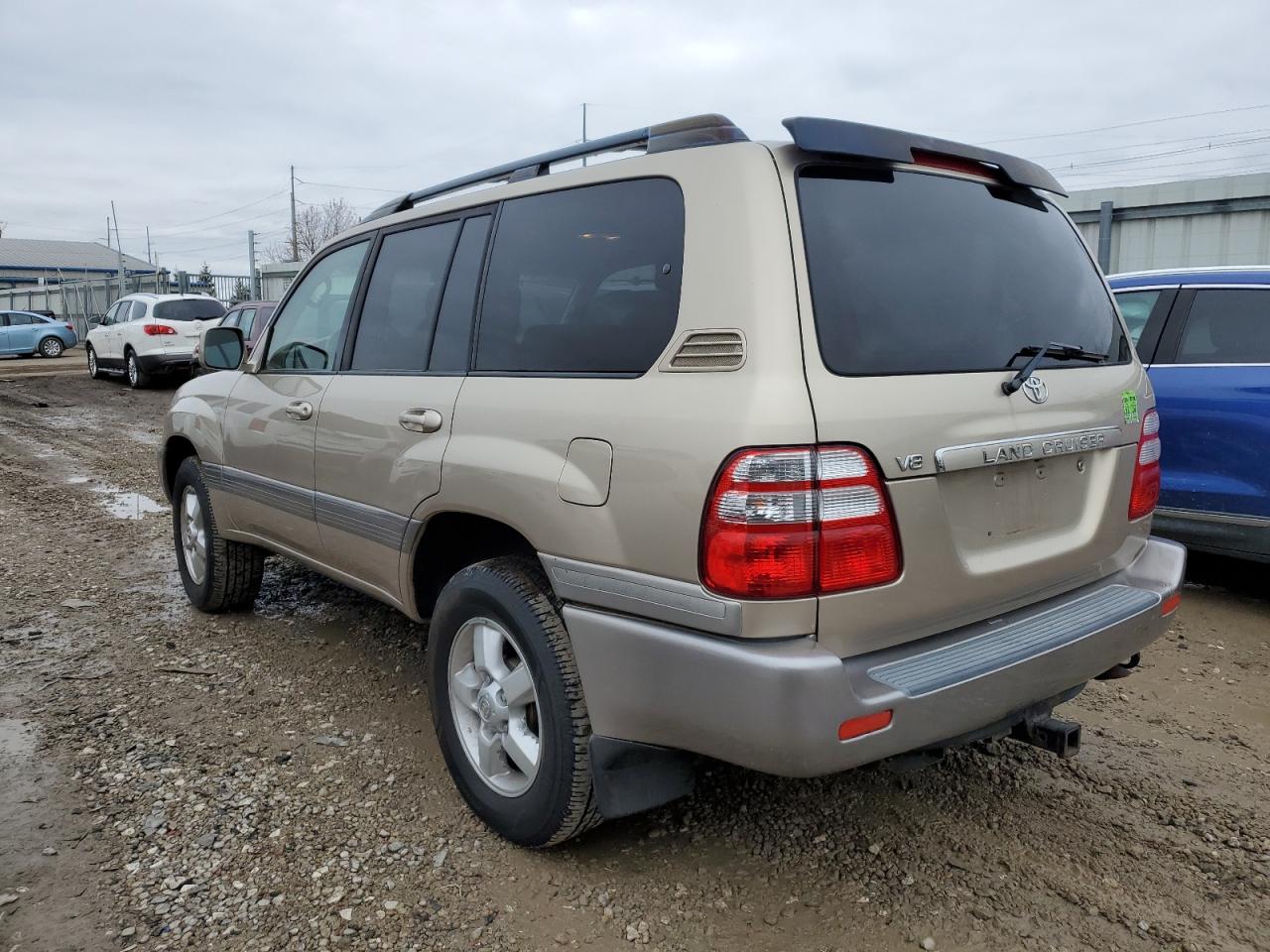 2004 Toyota Land Cruiser VIN JTEHT05J442057643 Copart auction photo, mechanical / side damage thumbnail 2