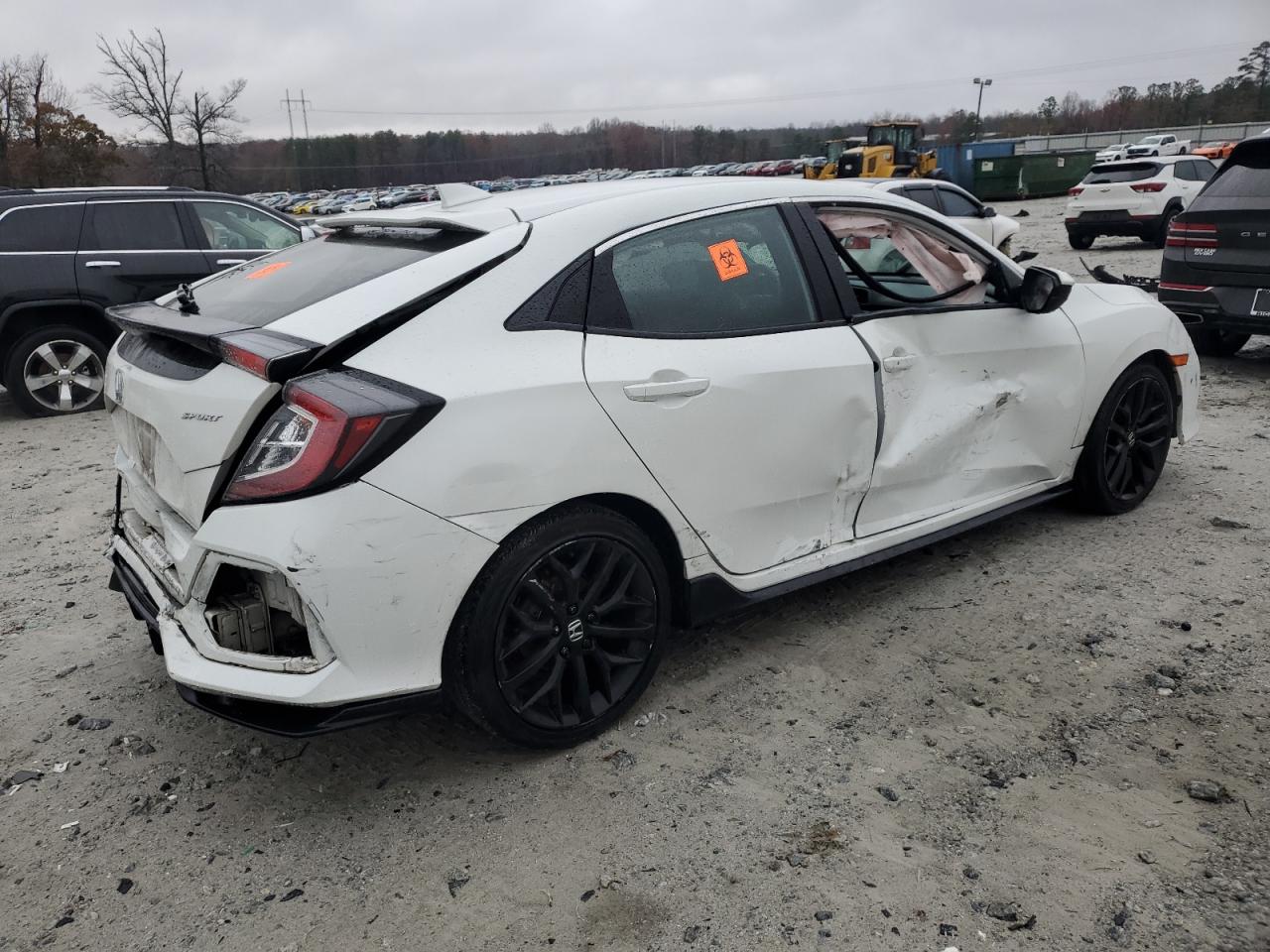 2021 Honda Civic VIN SHHFK7H42MU213414 Copart auction photo, all over damage thumbnail 3