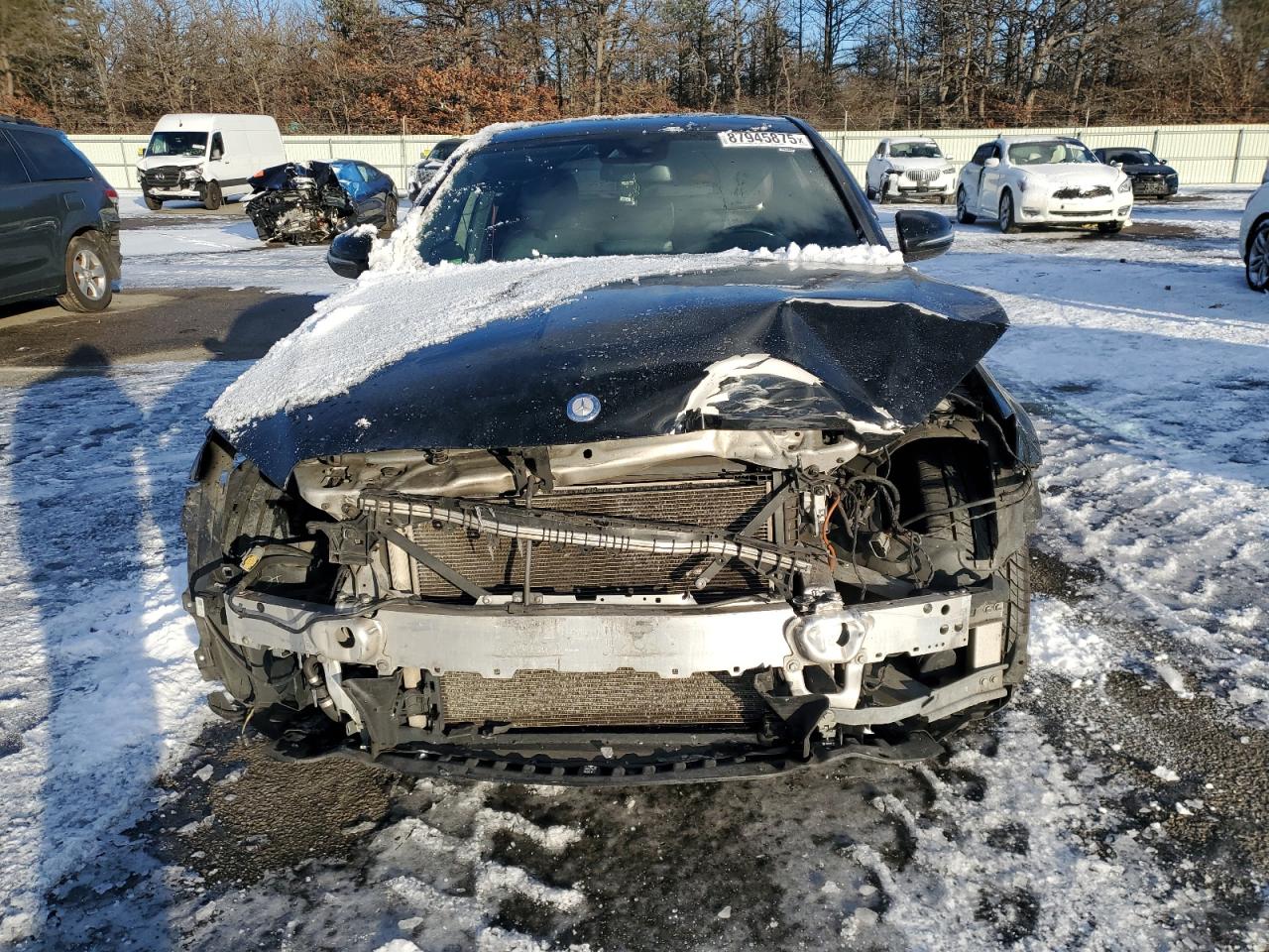 2016 Mercedes-Benz C-klasse VIN 55SWF6EB1GU125475 Copart auction photo, front end / minor dent/scratches damage thumbnail 5