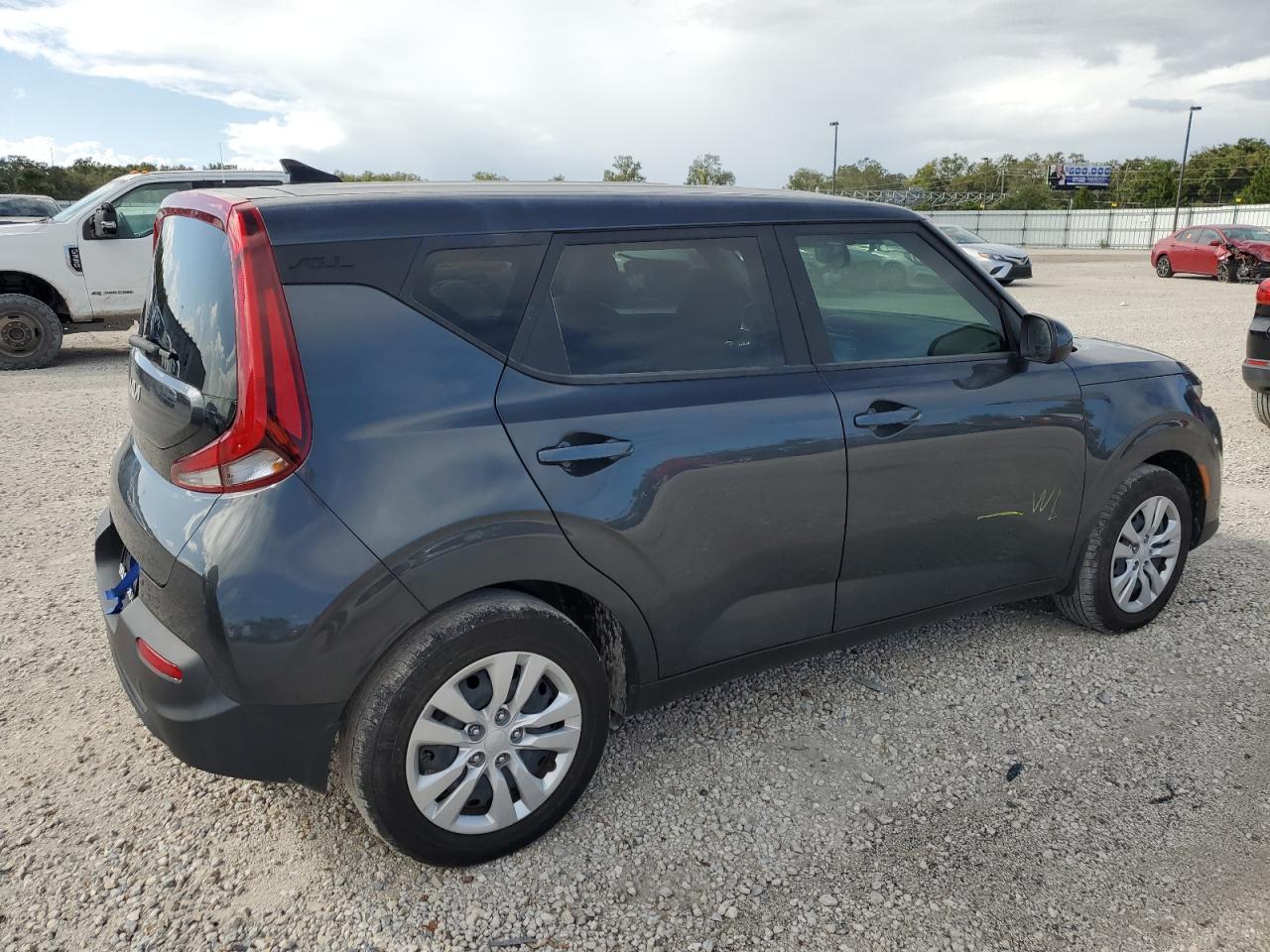 2022 KIA Soul VIN KNDJ23AU2N7819771 Copart auction photo, water/flood damage thumbnail 3