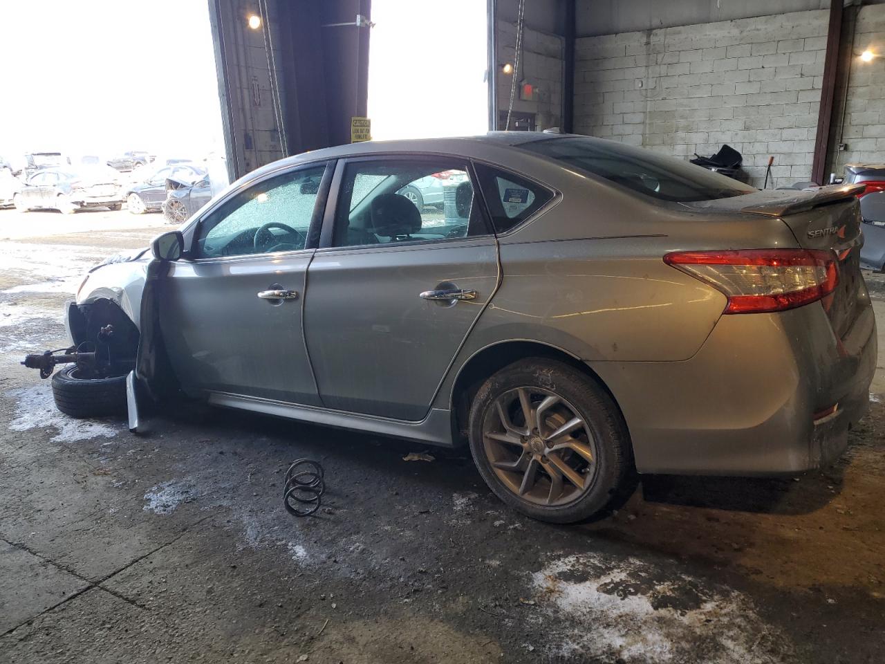 2013 Nissan Sentra VIN 3N1AB7AP0DL758175 Copart auction photo, front end / undercarriage damage thumbnail 2