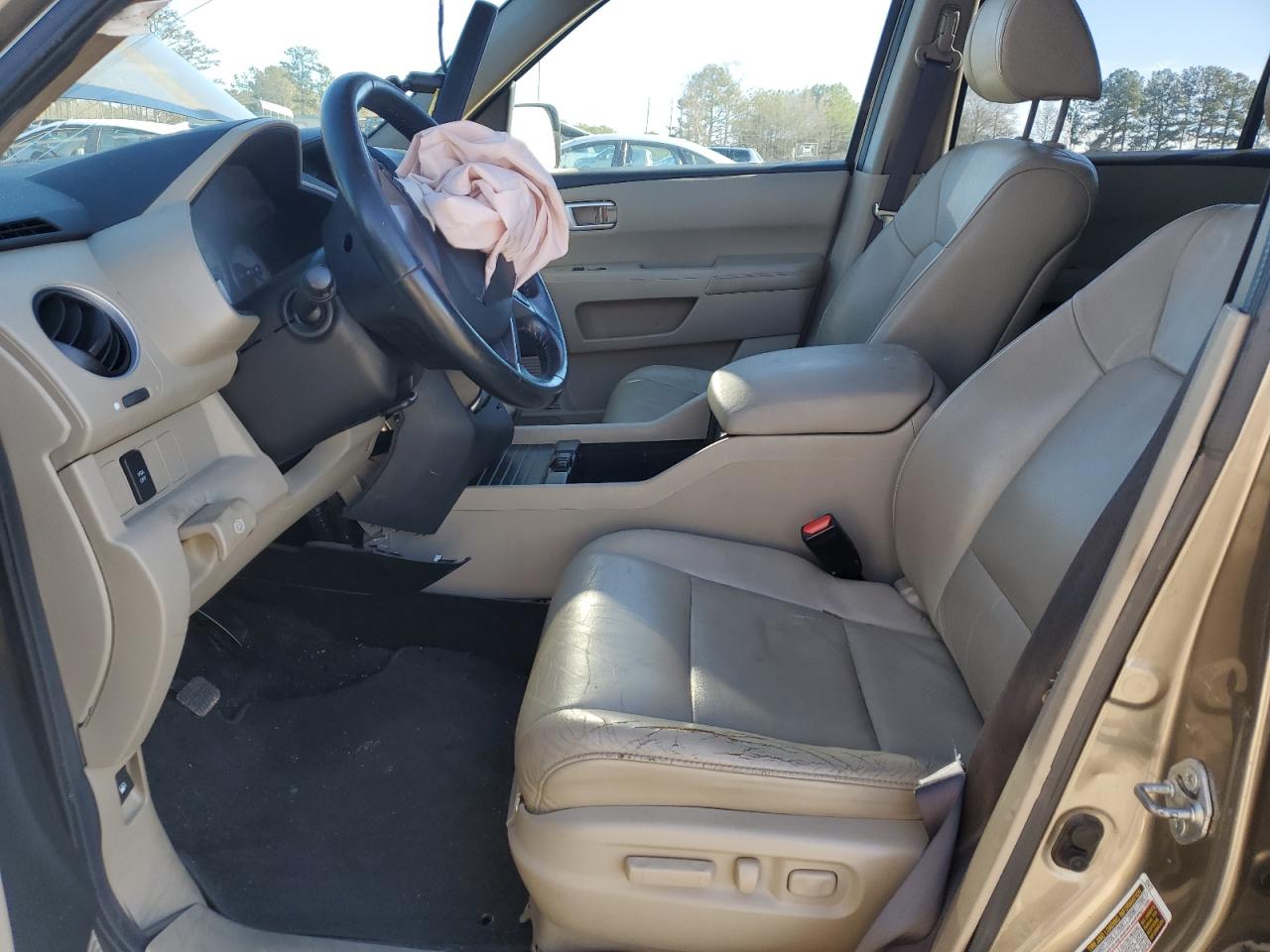 2011 Honda Pilot VIN 5FNYF4H63BB008003 Copart auction photo, front end / undercarriage damage thumbnail 7