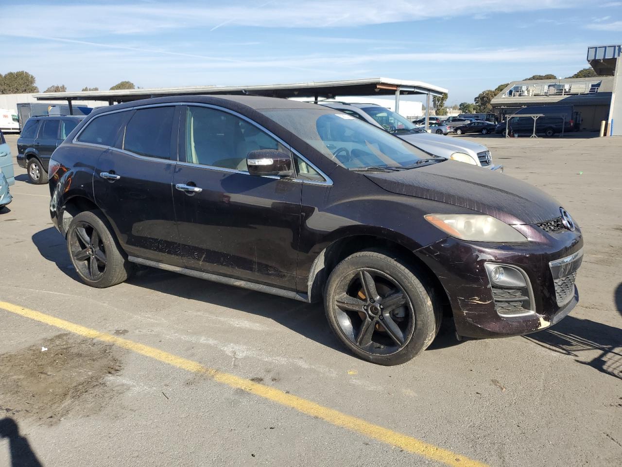 2010 Mazda CX-7 VIN JM3ER2WL1A0319859 Copart auction photo, minor dent/scratches / mechanical damage thumbnail 4