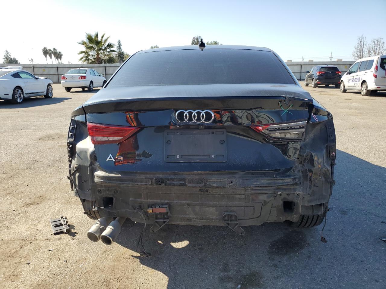 2020 Audi A3 VIN WAUAUGFF7LA097884 Copart auction photo, rear end damage thumbnail 6