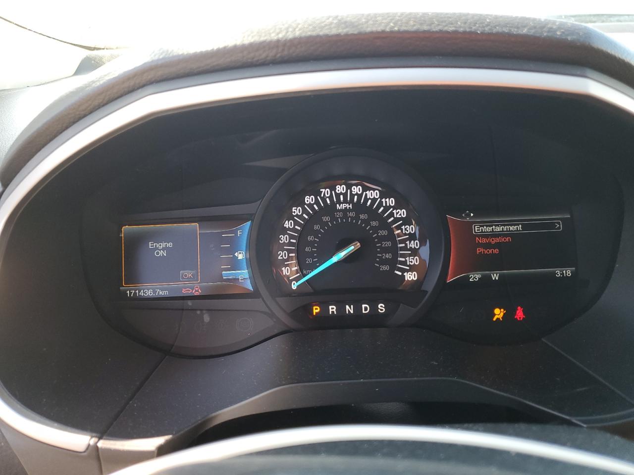 2018 Ford Edge VIN 2FMPK4J80JBB00874 Copart auction photo, front end damage thumbnail 9