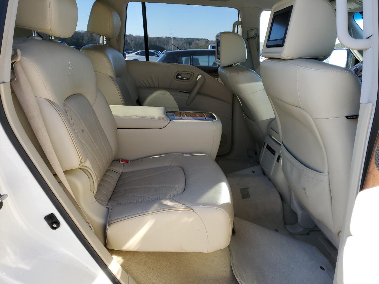 2012 Infiniti QX56 VIN JN8AZ2NFXC9517264 Copart auction photo, front end damage thumbnail 11