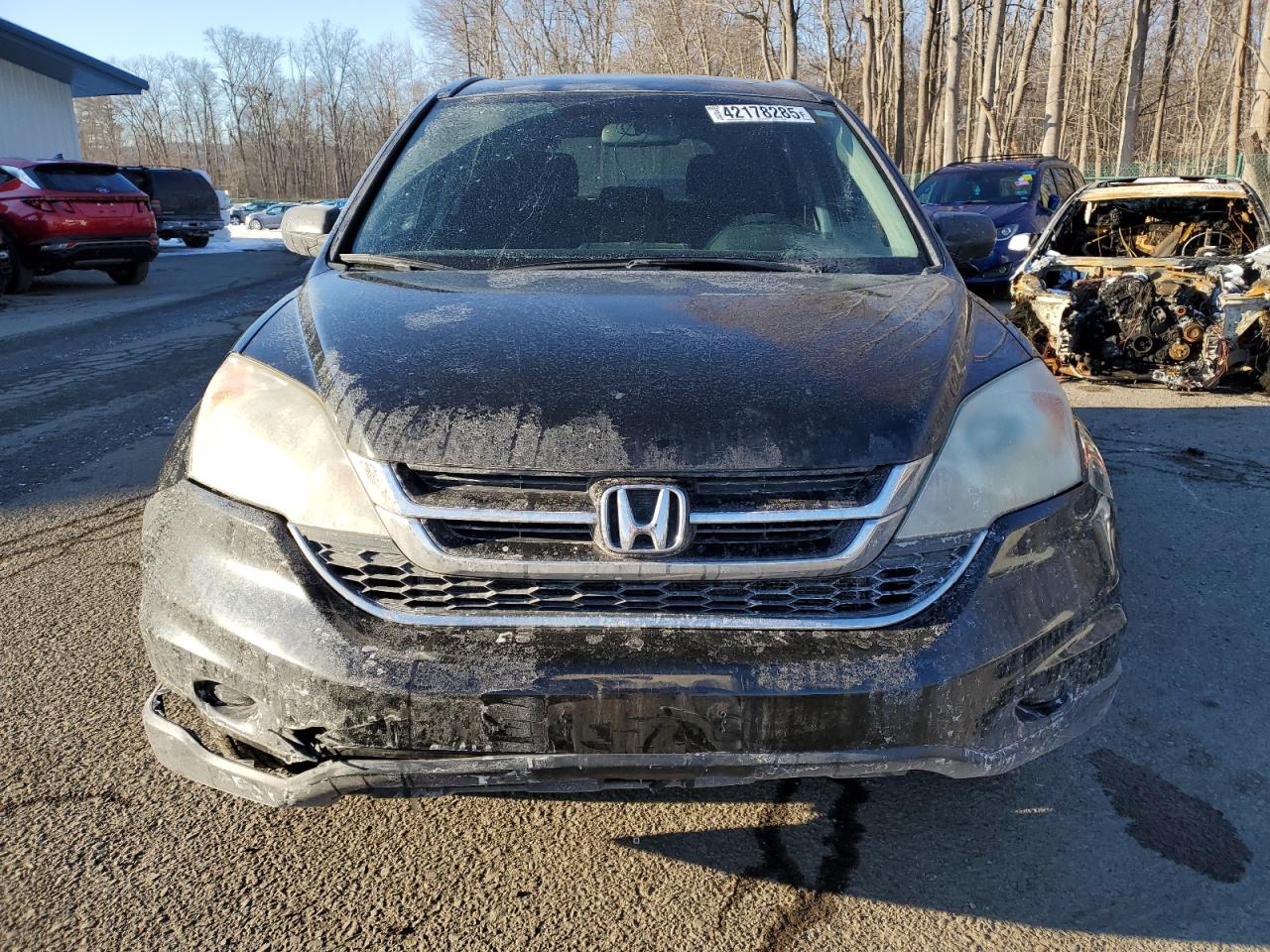 2011 Honda CR-V VIN 5J6RE4H53BL048989 Copart auction photo, front end / rear end damage thumbnail 5