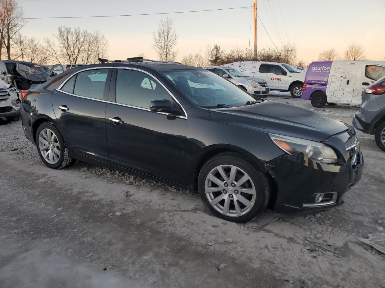 2013 Chevrolet Malibu VIN 1G11H5SA7DF261993 Copart auction photo, front end damage thumbnail 4