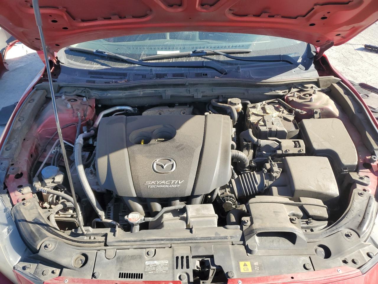 2015 Mazda 3 VIN JM1BM1L74F1272792 Copart auction photo, rear end damage thumbnail 12