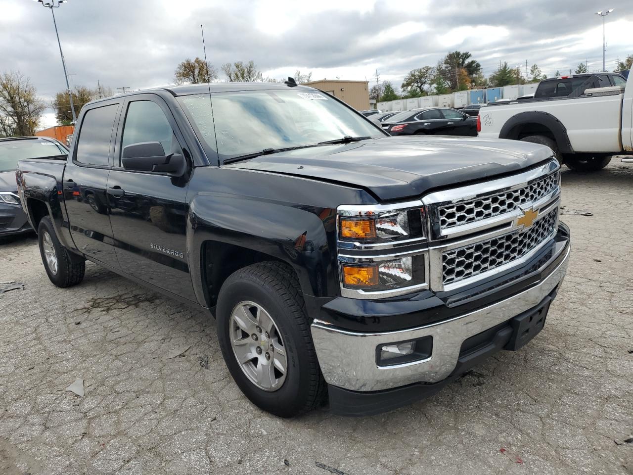 2014 Chevrolet Silverado VIN 3GCPCREH8EG177133 Copart auction photo, rear end damage thumbnail 4