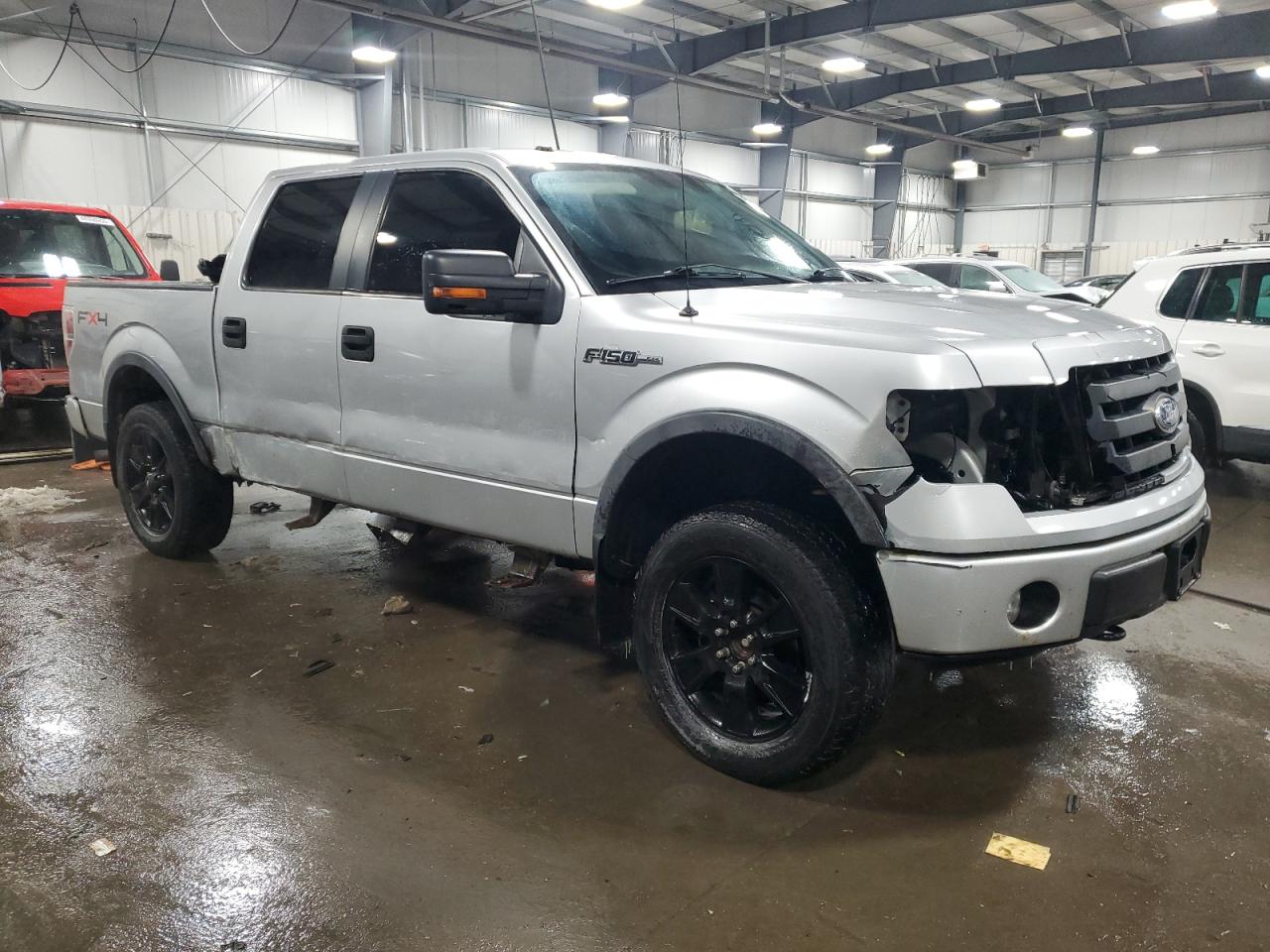 2010 Ford F-150 VIN 1FTFW1EV9AFA78102 Copart auction photo, side / front end damage thumbnail 4