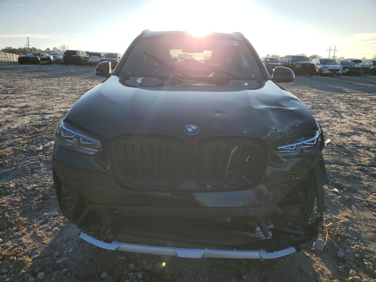 2023 BMW X3 VIN 5UX43DP07P9S09021 Copart auction photo, front end damage thumbnail 5