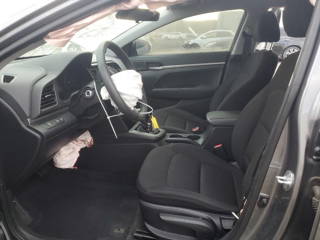 2020 Hyundai Elantra VIN 5NPD74LF9LH500475 Copart auction photo, front end / side damage thumbnail 7