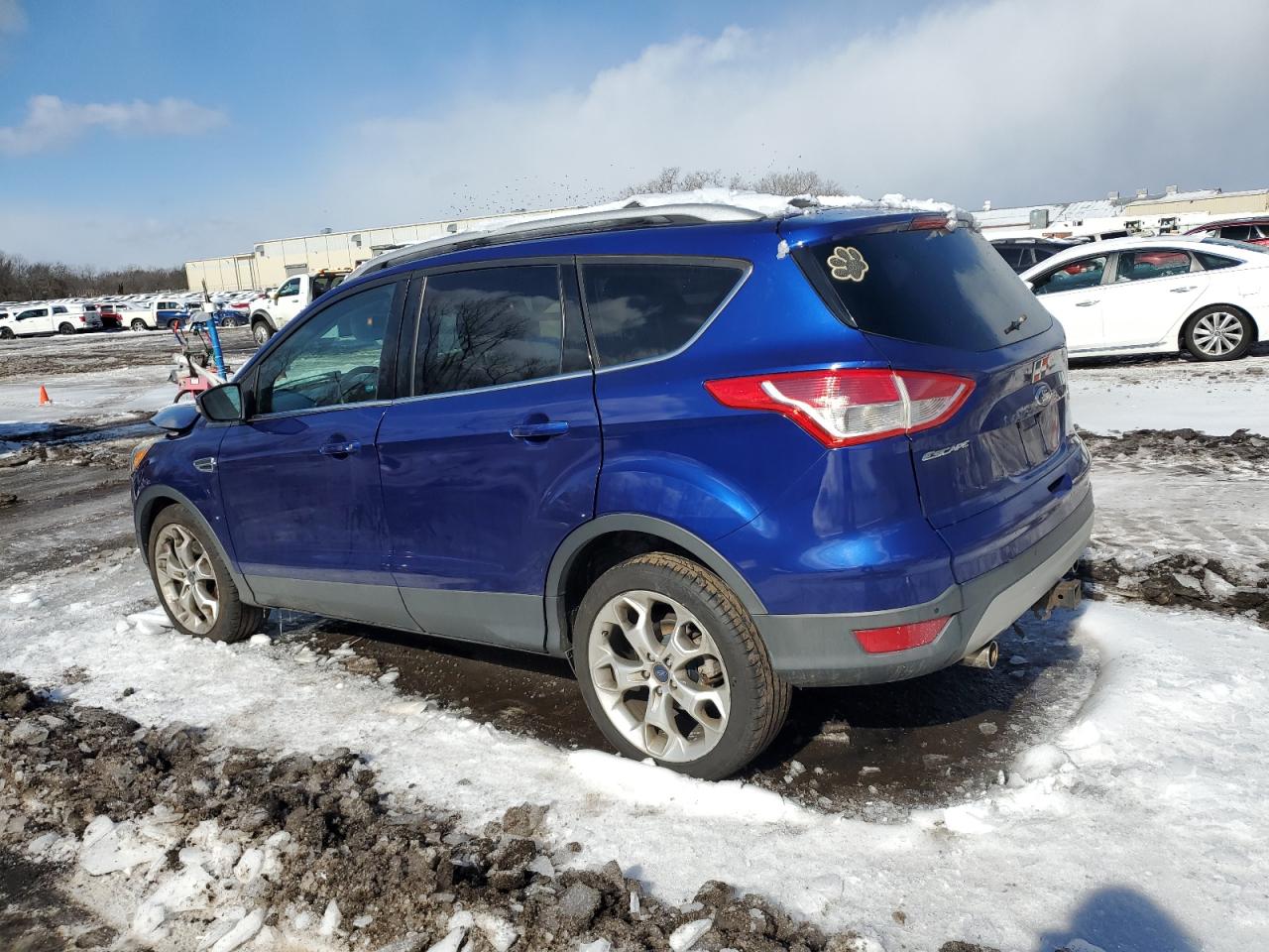 2013 Ford Escape VIN 1FMCU9J95DUA83292 Copart auction photo, front end / minor dent/scratches damage thumbnail 2