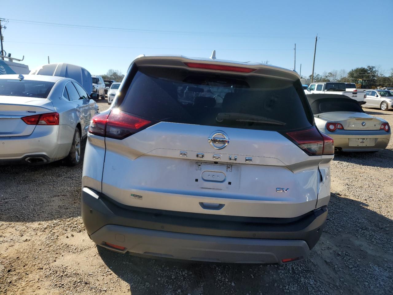 2021 Nissan Rogue VIN 5N1AT3BA3MC705037 Copart auction photo, front end damage thumbnail 6
