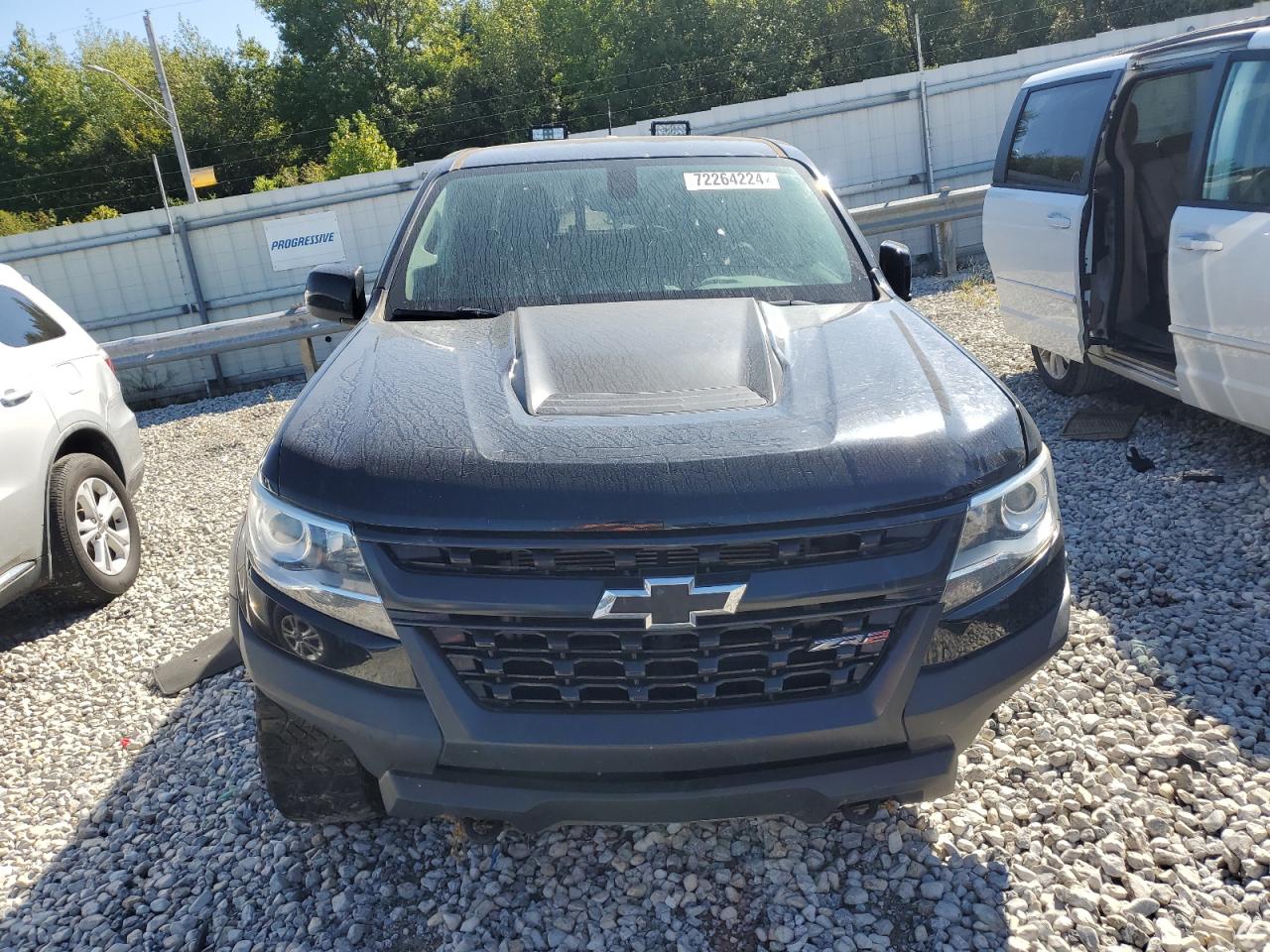 2019 Chevrolet Colorado VIN 1GCGTEEN9K1360792 Copart auction photo, front end damage thumbnail 5