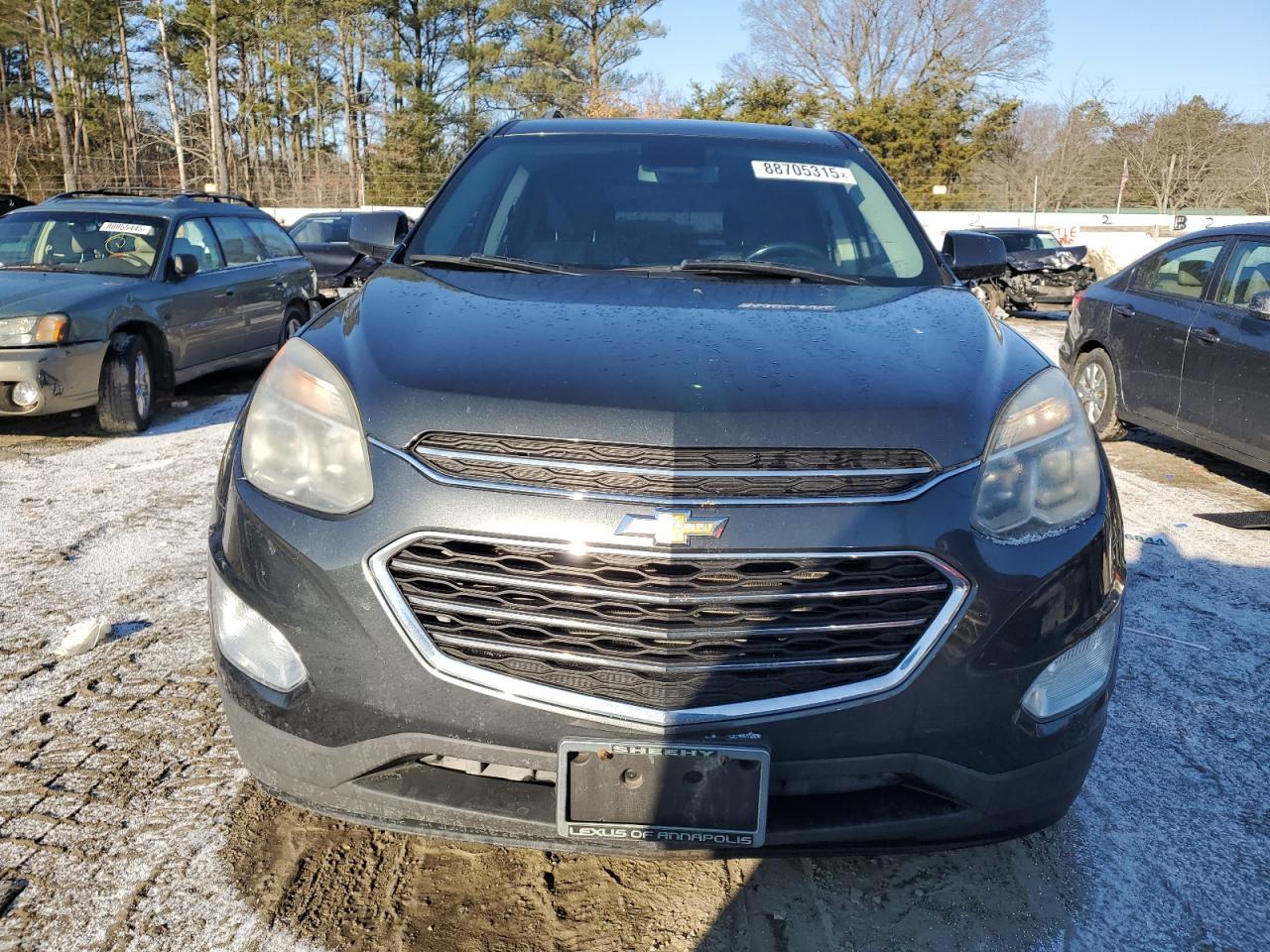 2017 Chevrolet Equinox VIN 2GNALCEK1H1545767 Copart auction photo, mechanical damage thumbnail 5