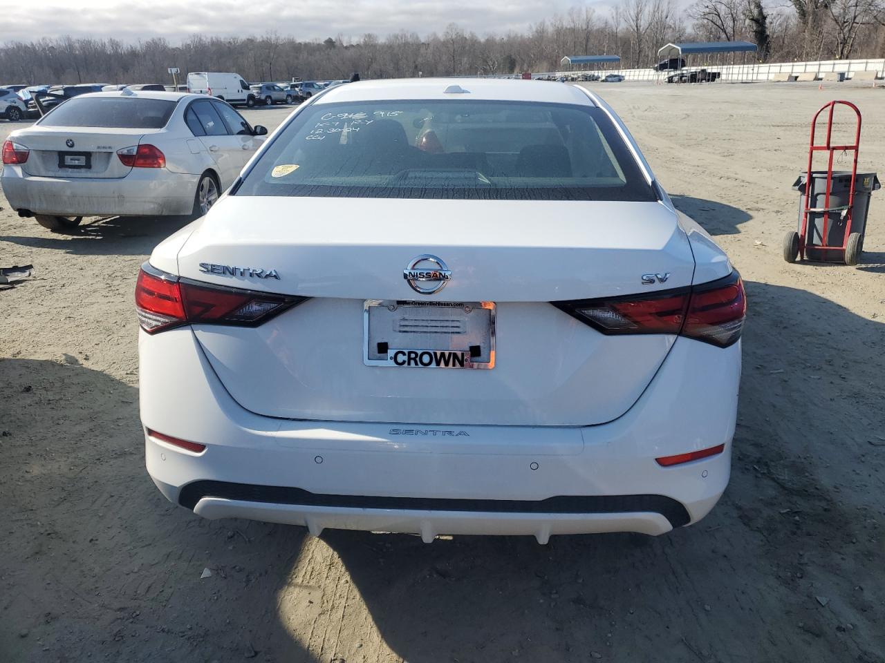 2021 Nissan Sentra VIN 3N1AB8CVXMY308537 Copart auction photo, front end damage thumbnail 6