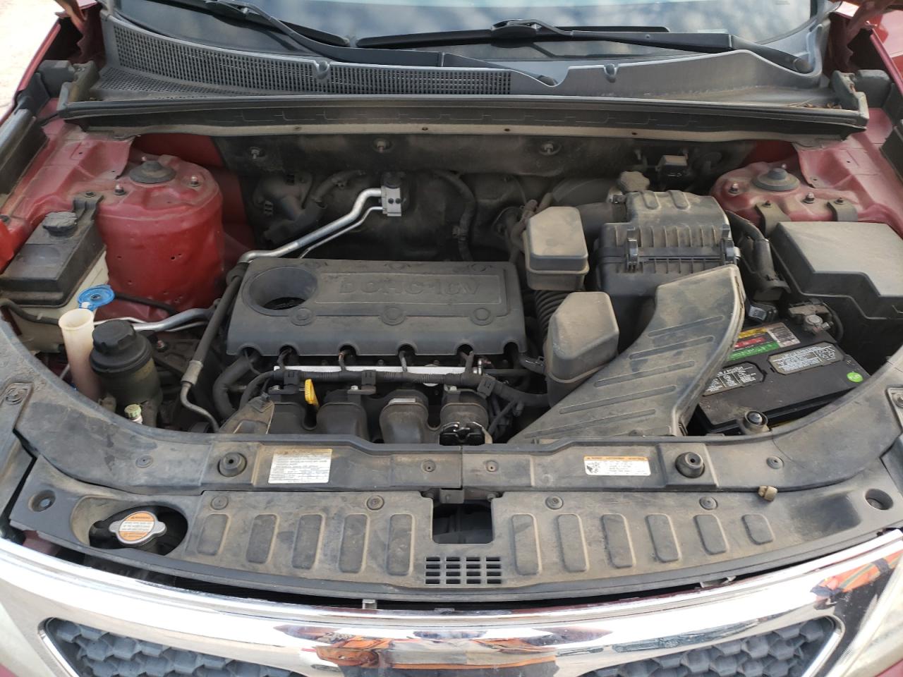 2011 KIA Sorento VIN 5XYKT3A15BG089019 Copart auction photo, front end damage thumbnail 12