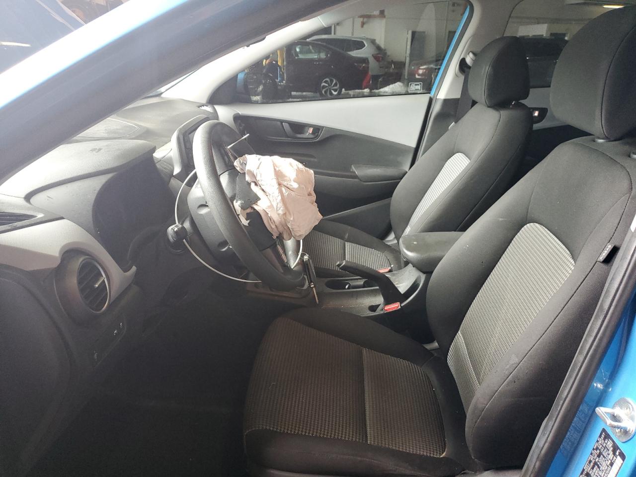 2021 Hyundai Kona VIN KM8K1CAA7MU626993 Copart auction photo, front end / side damage thumbnail 7