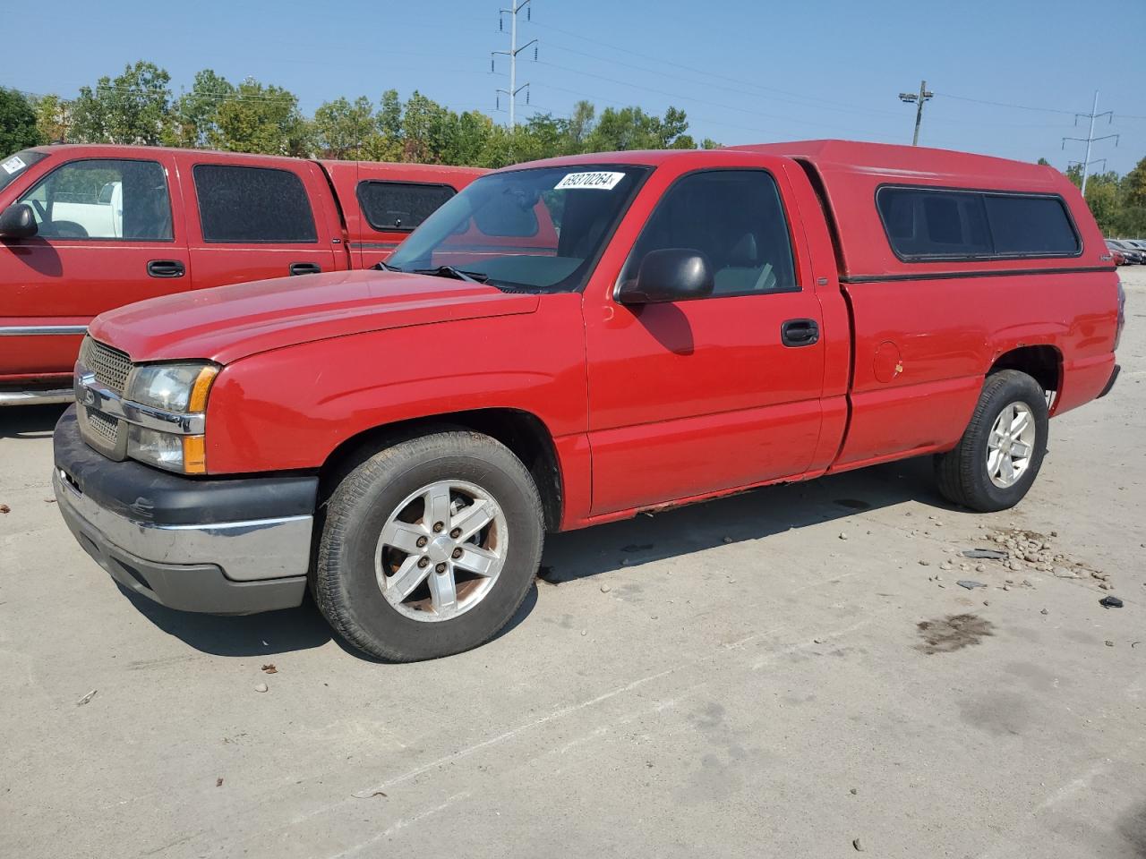 2005 Chevrolet Silverado VIN 1GCEC14X55Z223048
