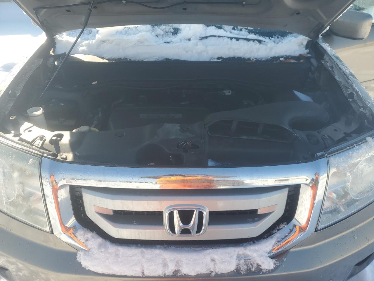 2010 Honda Pilot VIN 5FNYF4H63AB035779 Copart auction photo, rear end damage thumbnail 12