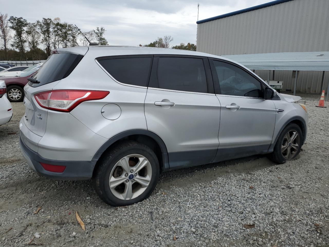 2014 Ford Escape VIN 1FMCU9GXXEUE45186 Copart auction photo, top/roof / front end damage thumbnail 3