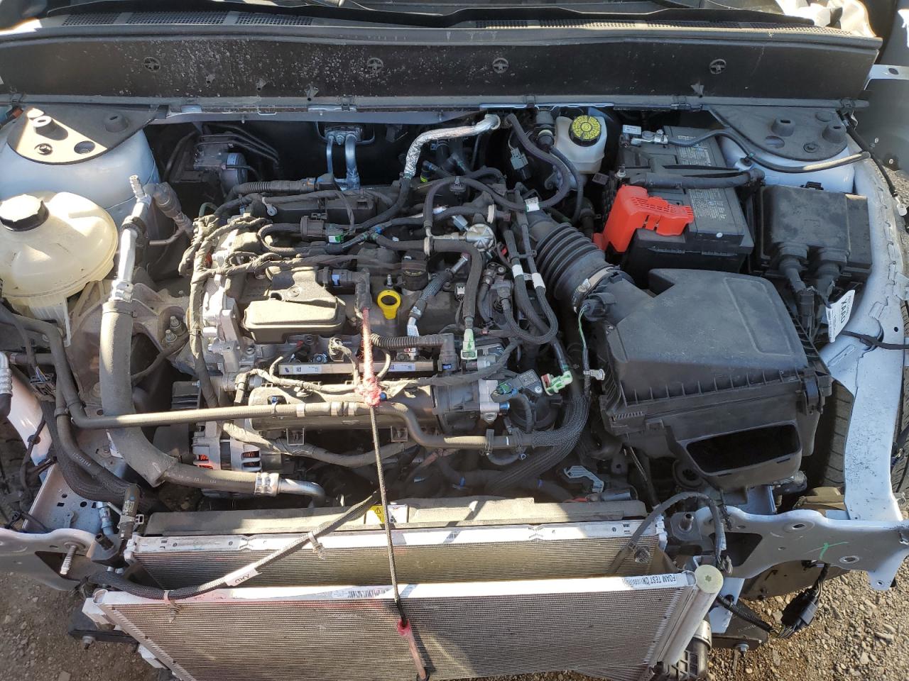 2023 Ford Bronco VIN 3FMCR9B69PRD82026 Copart auction photo, front end damage thumbnail 11
