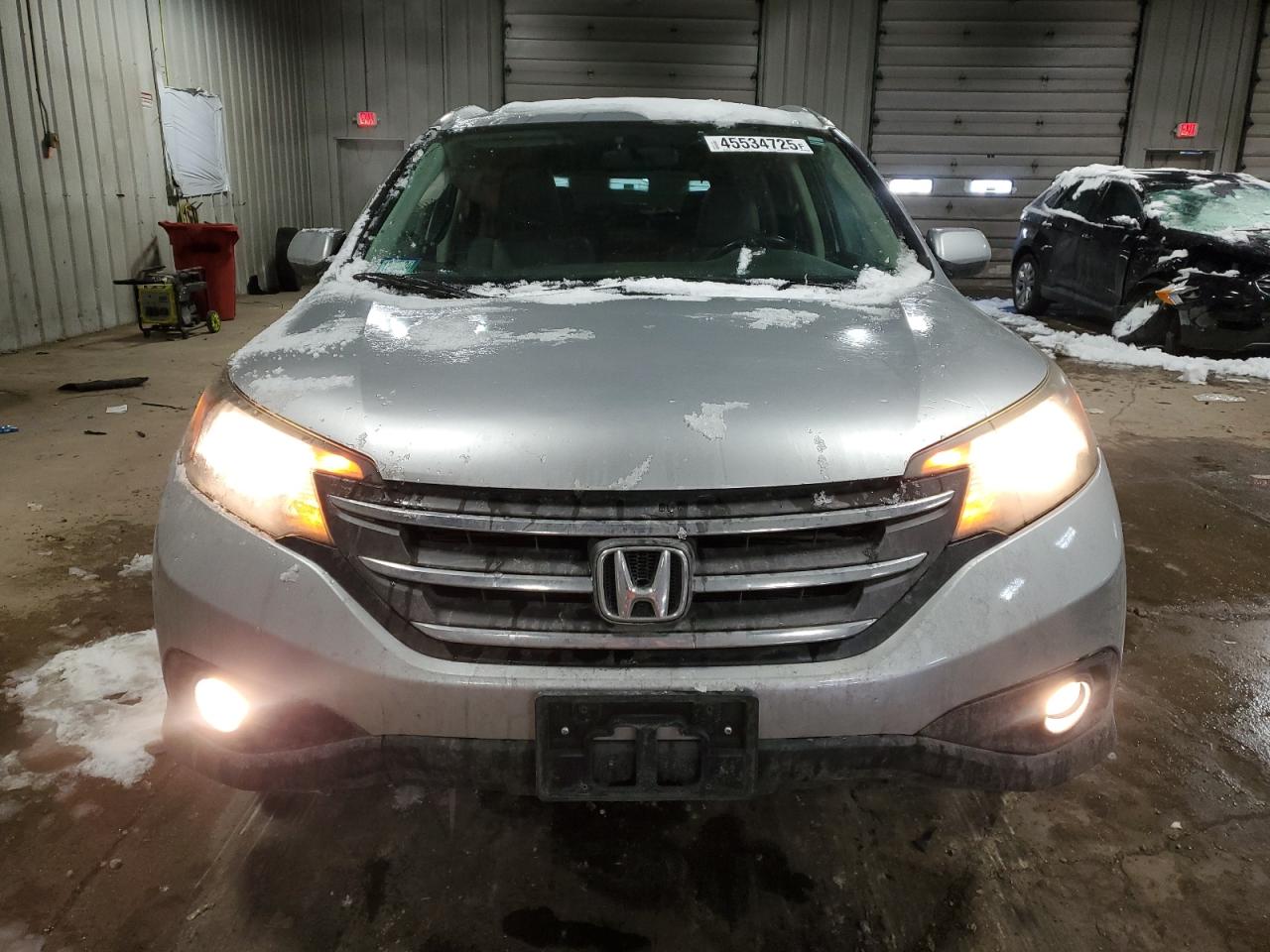 2013 Honda CR-V VIN 2HKRM4H73DH640068 Copart auction photo, front end damage thumbnail 5