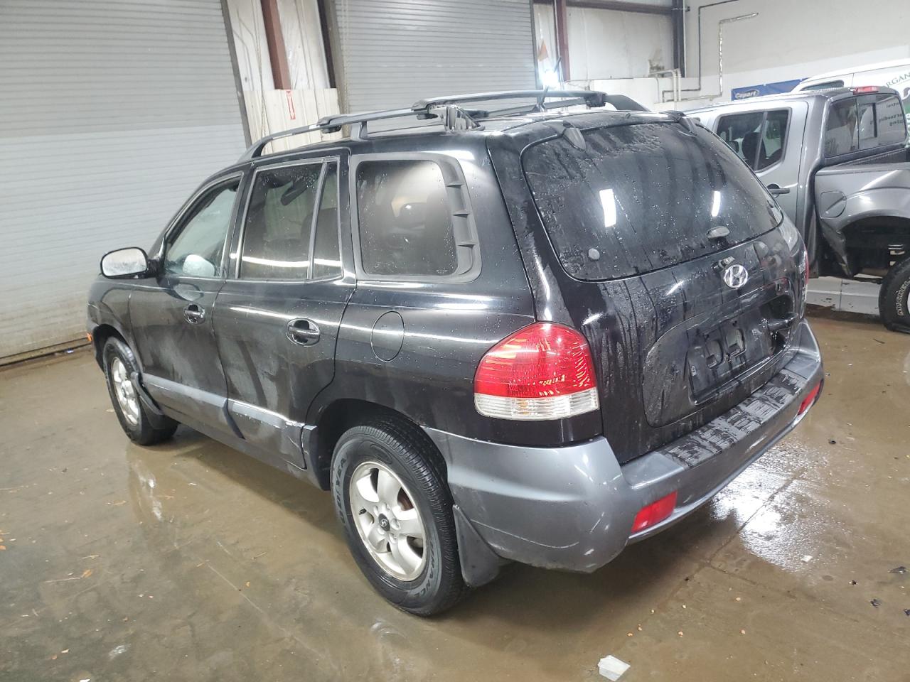2005 Hyundai Santa Fe VIN KM8SC13E75U943561 Copart auction photo, side / front end damage thumbnail 2