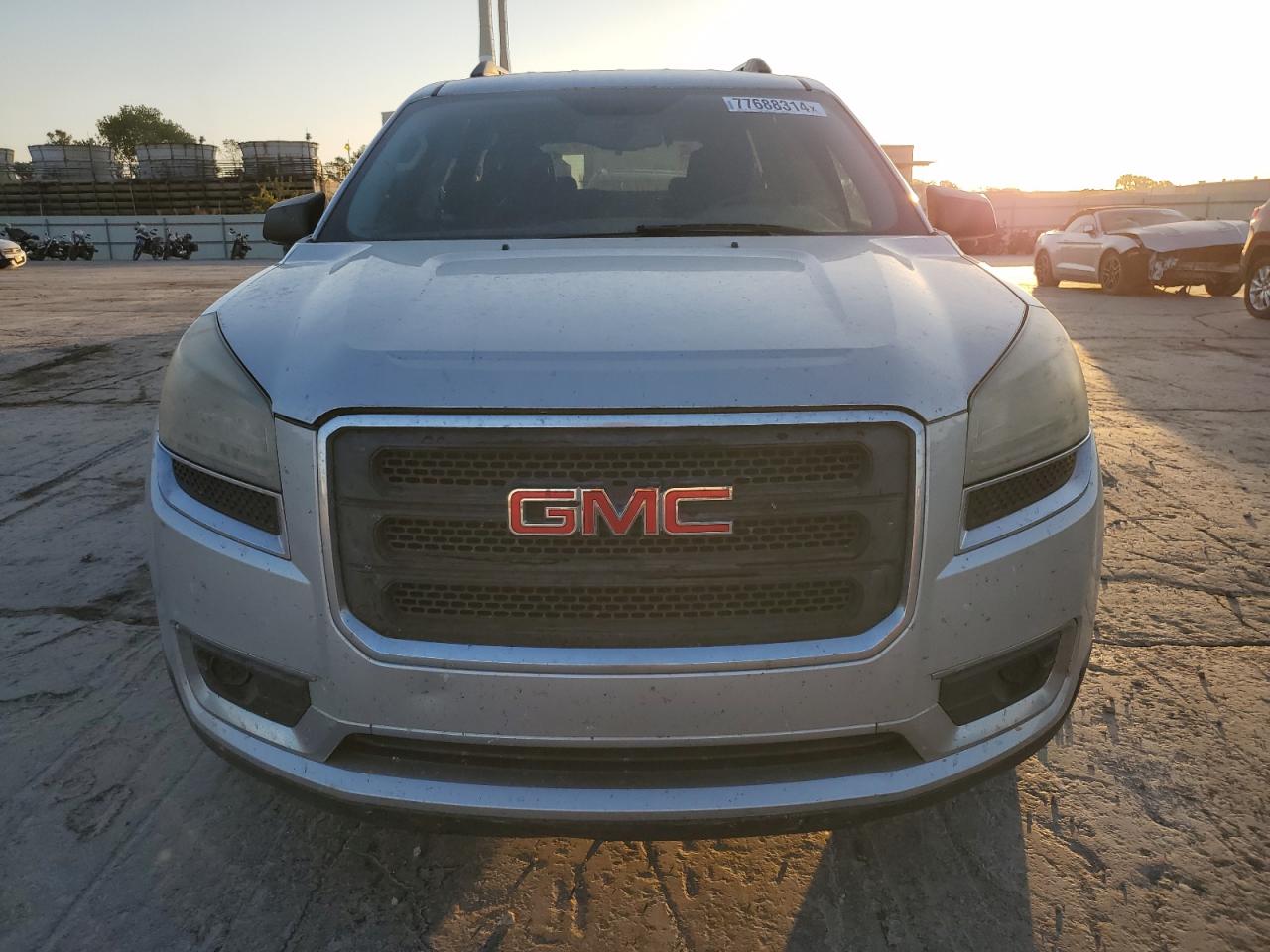 2013 GMC Acadia VIN 1GKKRNED9DJ170630 Copart auction photo, rear end / front end damage thumbnail 5